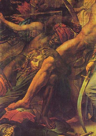 Girodet-Trioson, Anne-Louis Die Revolte in Kairo, Detail china oil painting image